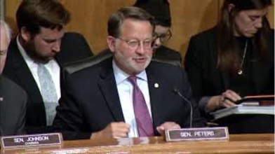 Peters Secures Commitment from DHS Nominee to Probe Traveler Screening for Systemic Issues